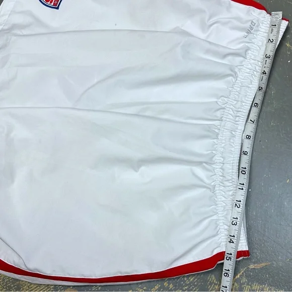 Nike USWNT Soccer Shorts 578027-105 XL White Red 2 Star Crest 2014 Alex Morgan - Picture 8 of 13